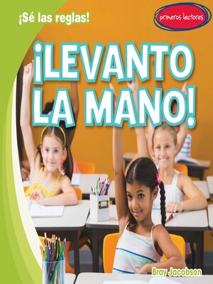 cover image of ¡Levanto la mano!